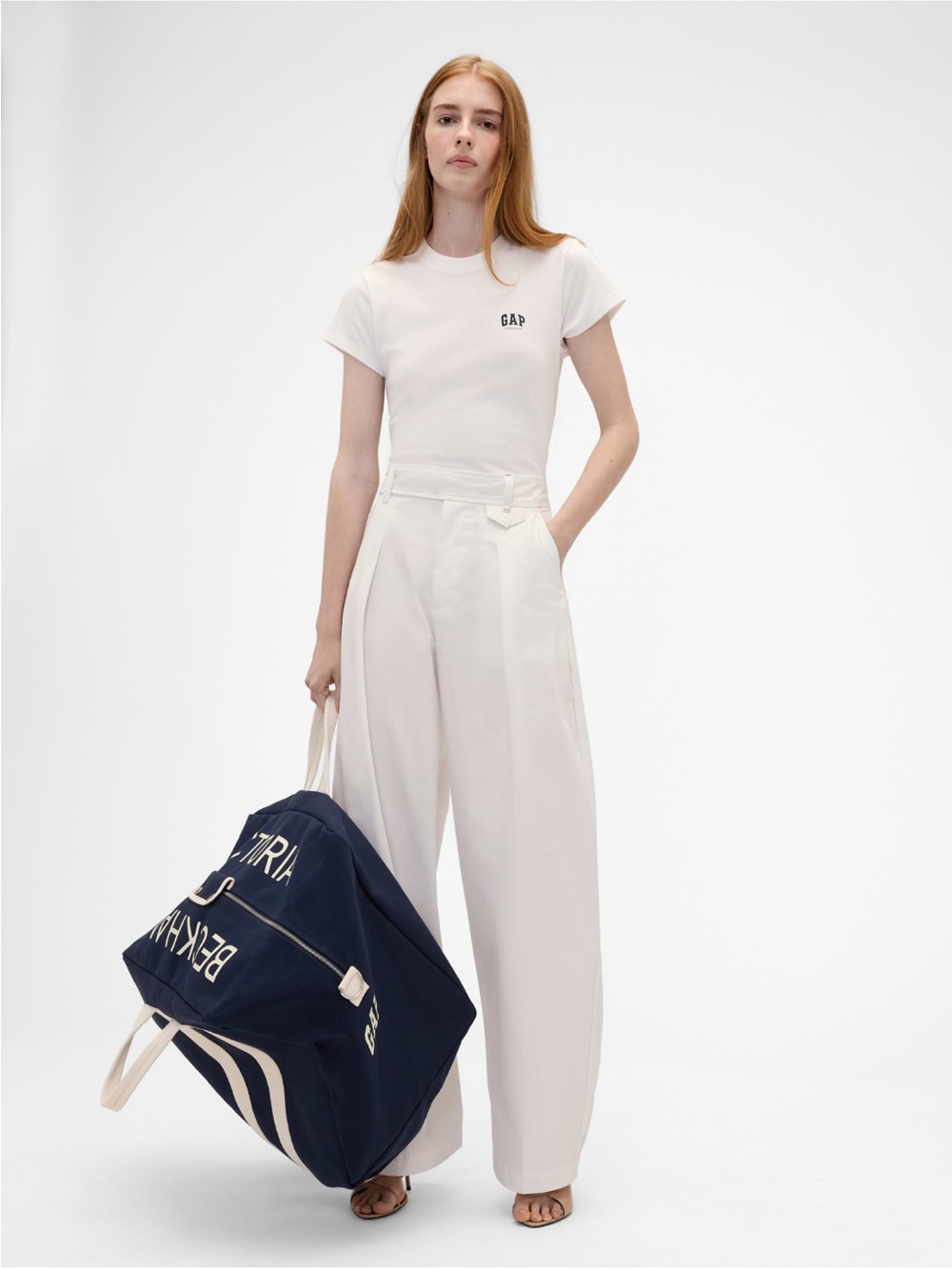 Gap x Victoria Beckham Extra Large Duffel Weekender in Navy